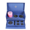 Blue Double-Layer Candle Gift Box with Foam Drawer Insert
