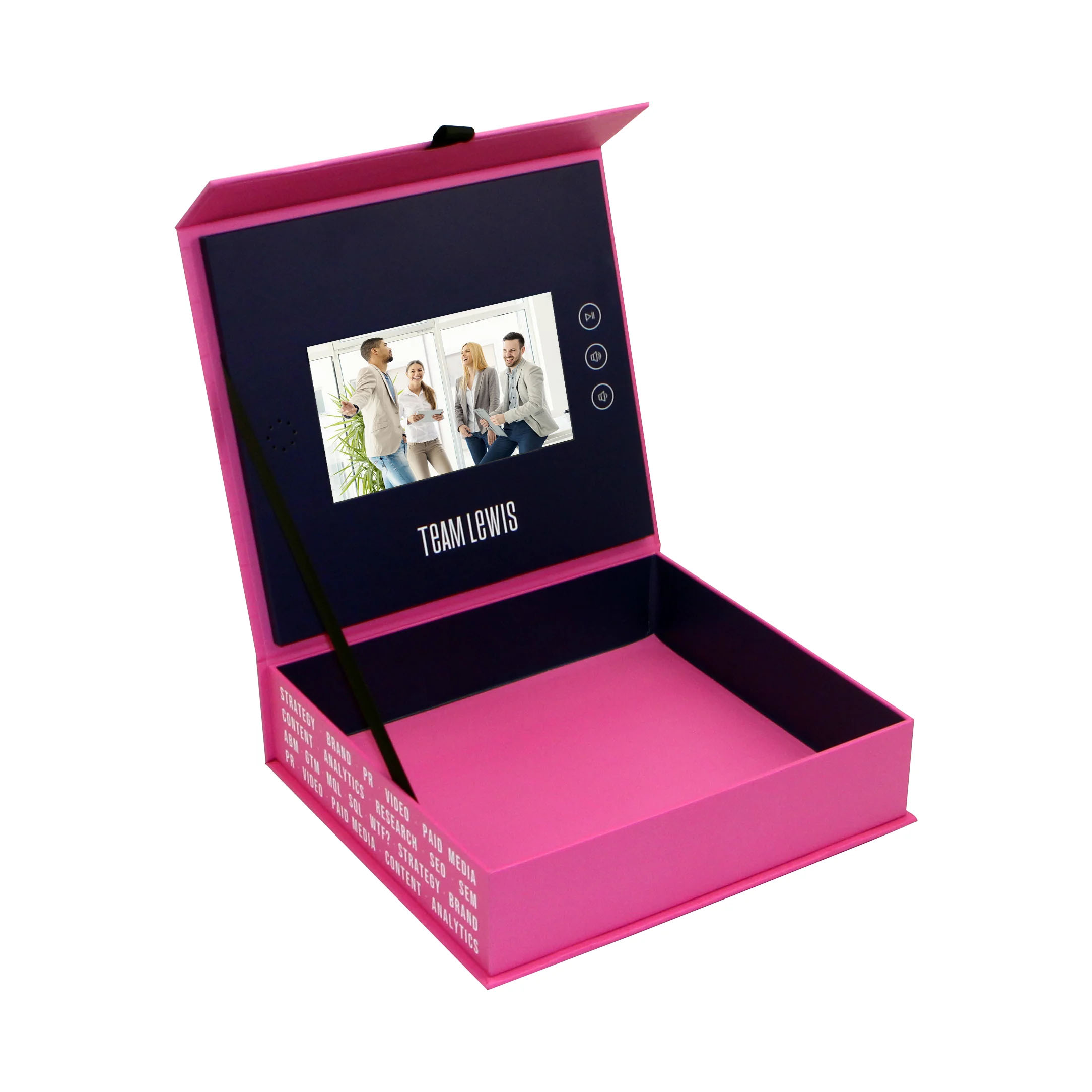 LCD Screen Video Promotion Gift Box