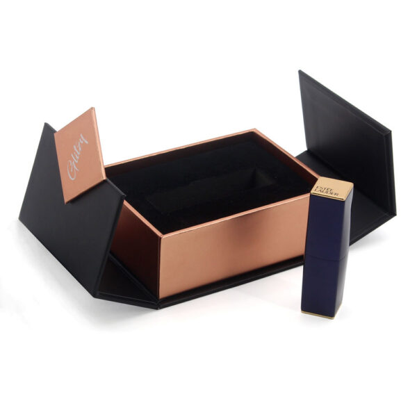 Luxury Double-Door Lipstick Rigid Gift Box with EVA Insert