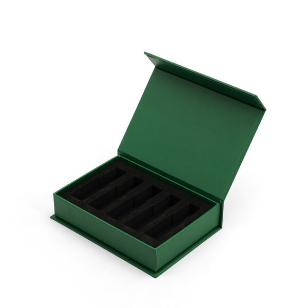 Printed Magnetic Essential Oil Box with EVA Foam Insert Printed Magnetic Essential Oil Box with EVA Foam Insert