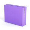 Purple Book Style Gift Box with Holographic Slotted Insert