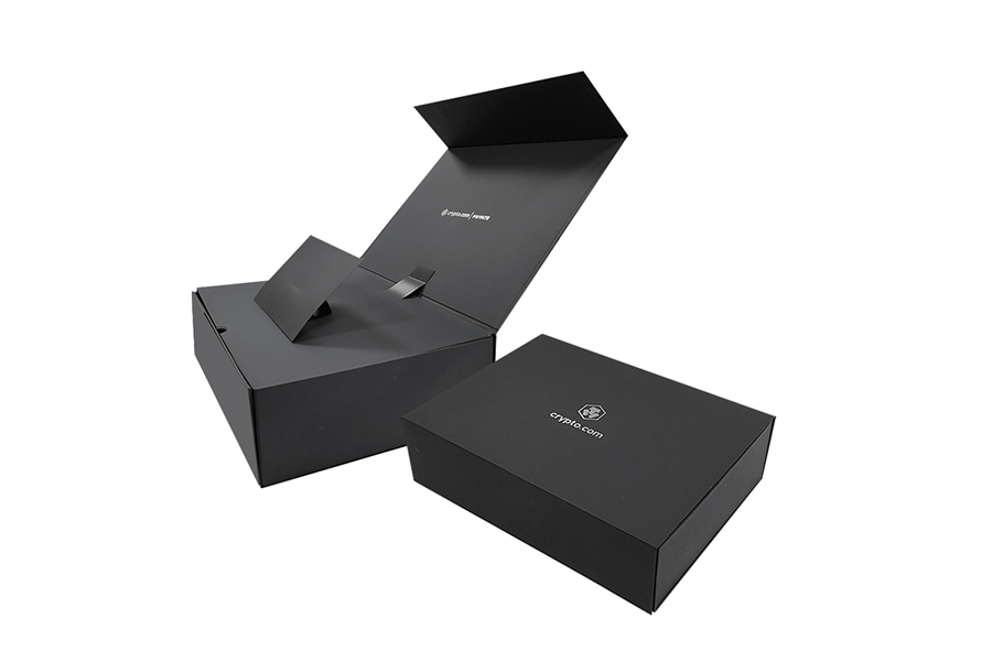 Emballage sous forme de boîte magnétique pliable