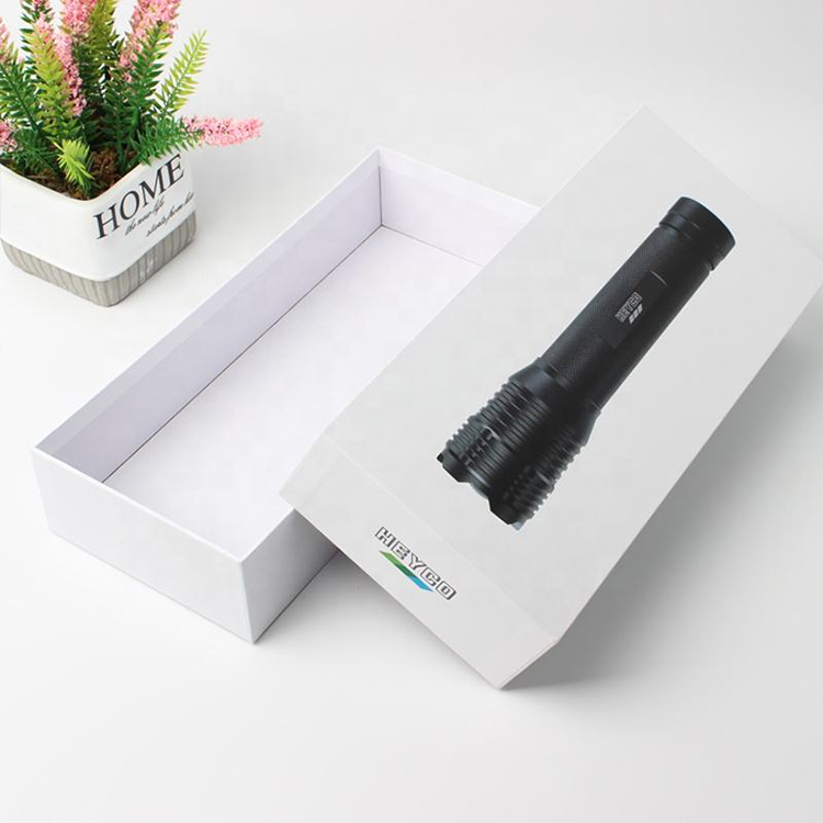 Boîte d'emballage rigide de luxe conçue sur mesure pour des composants électroniques