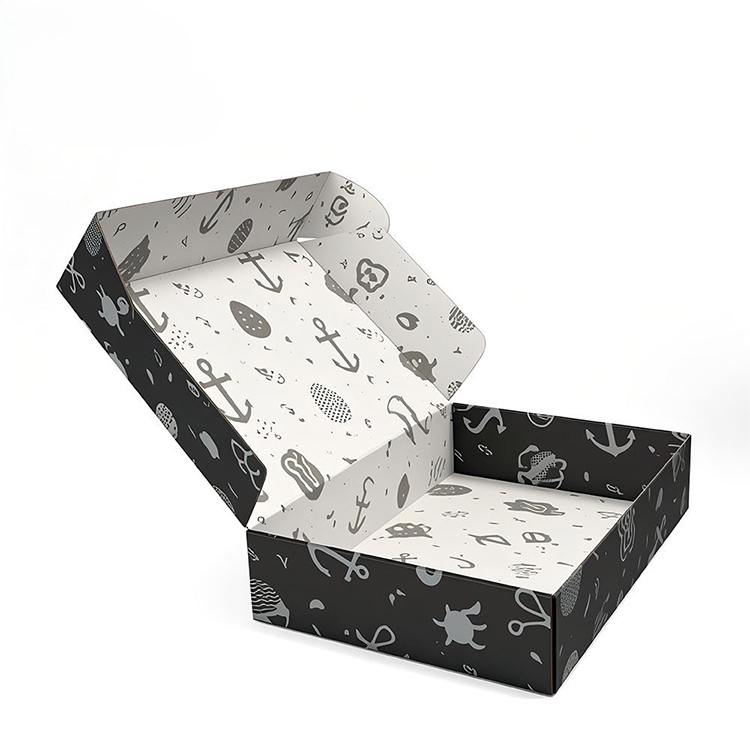 Cartons ondulés rigides colorés recyclables